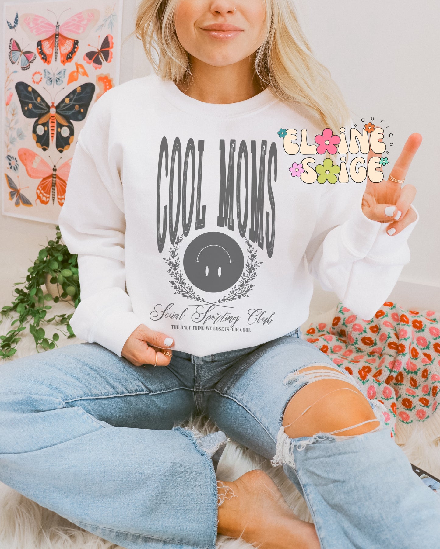 cool moms social club crewneck // PRE-ORDER