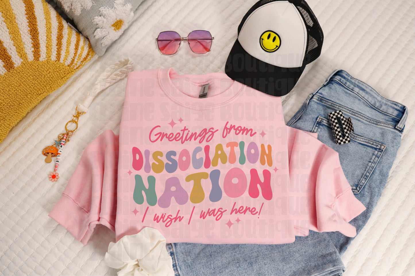 dissociation nation crewneck // PRE-ORDER