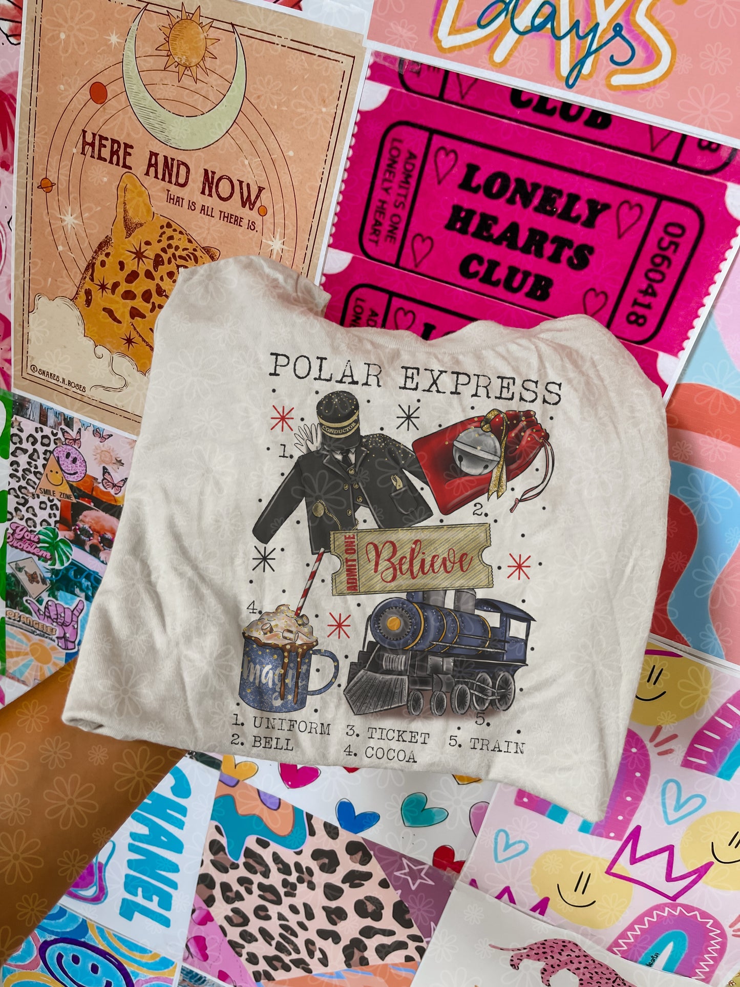christmas charts (ALL IN ONE LISTING) KIDS tee // PRE-ORDE