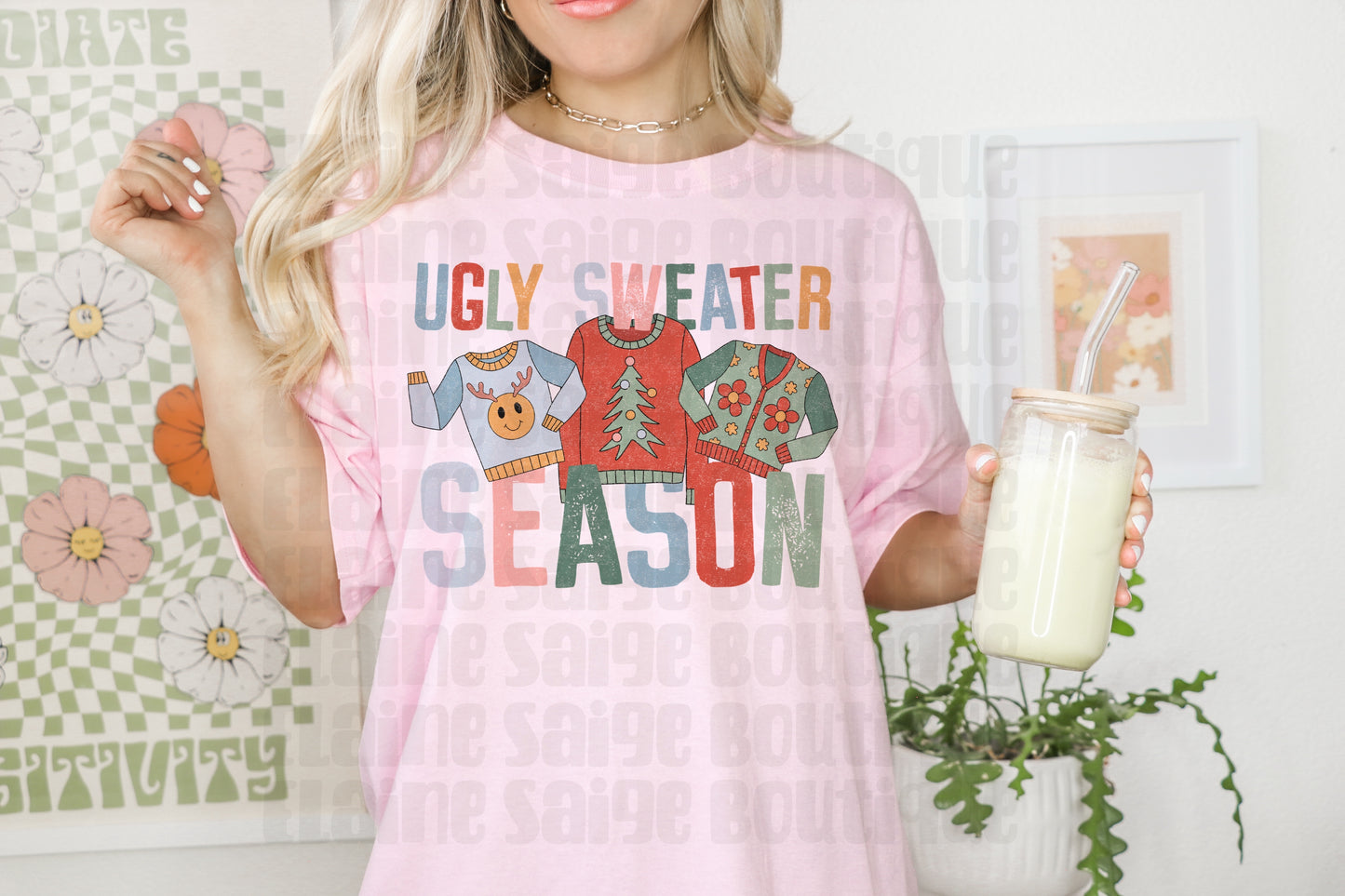 ugly sweater season ADULT tee // PRE-ORDER