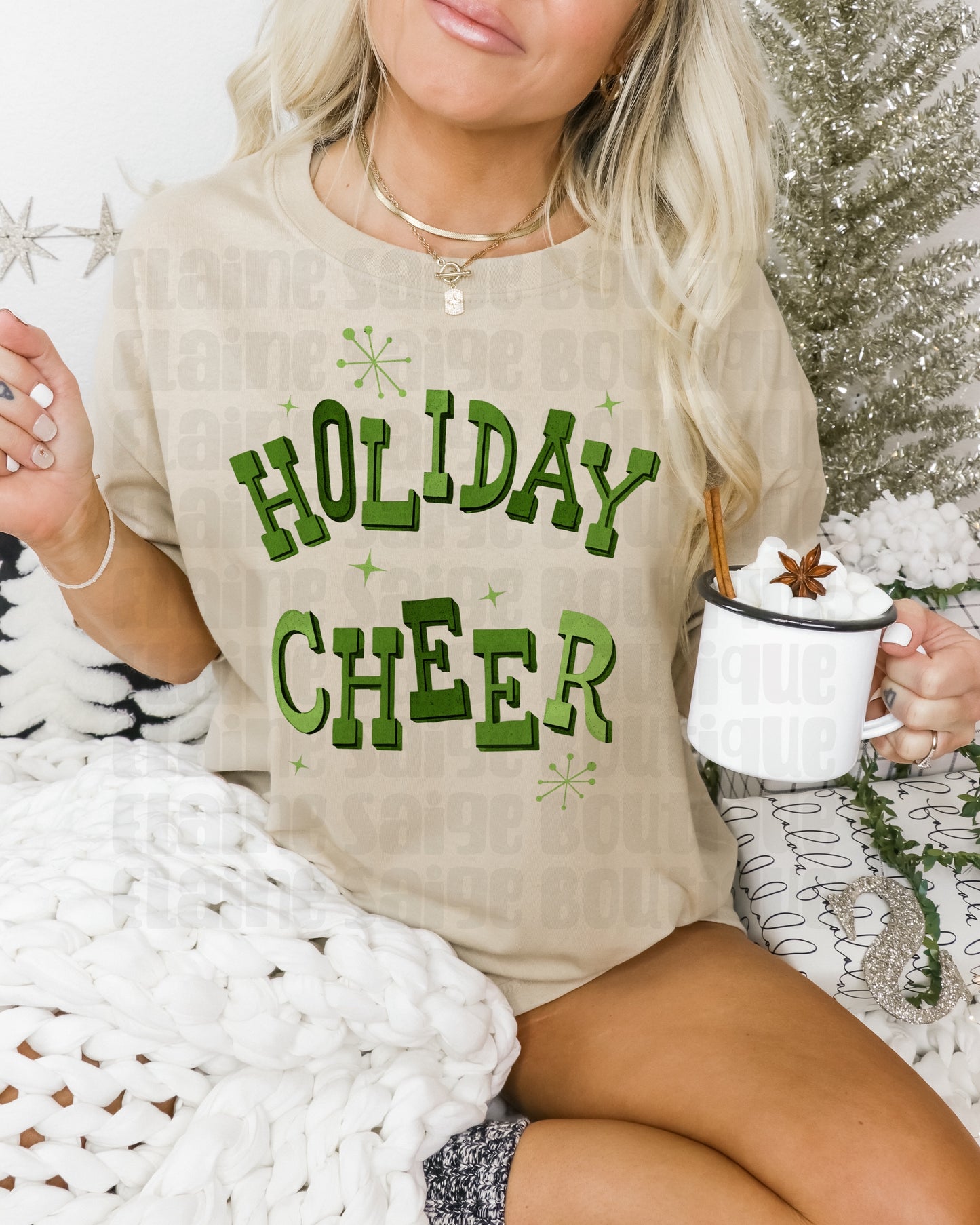 holiday cheer ADULT tee // PRE-ORDER