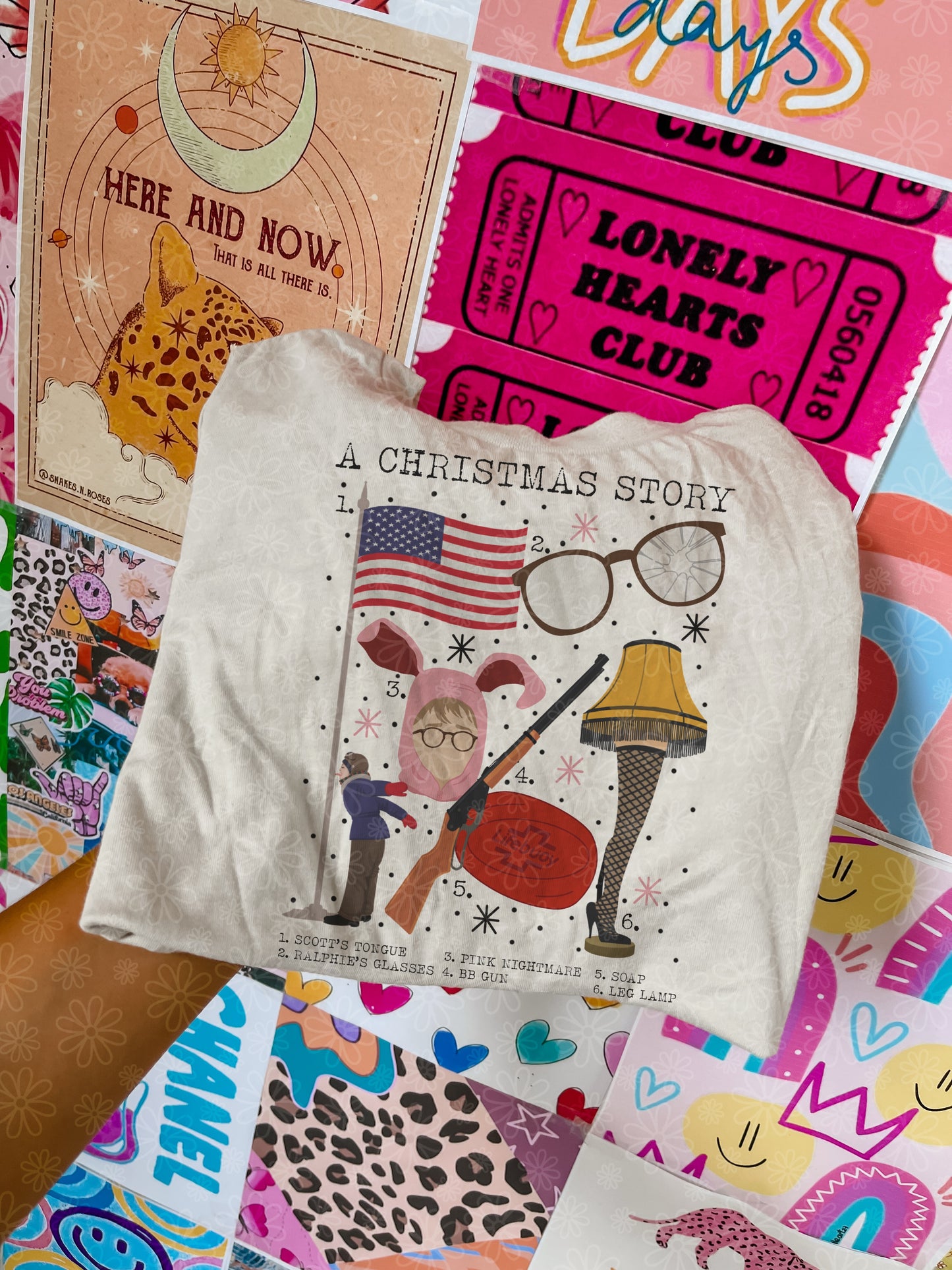 christmas charts (ALL IN ONE LISTING) KIDS tee // PRE-ORDE