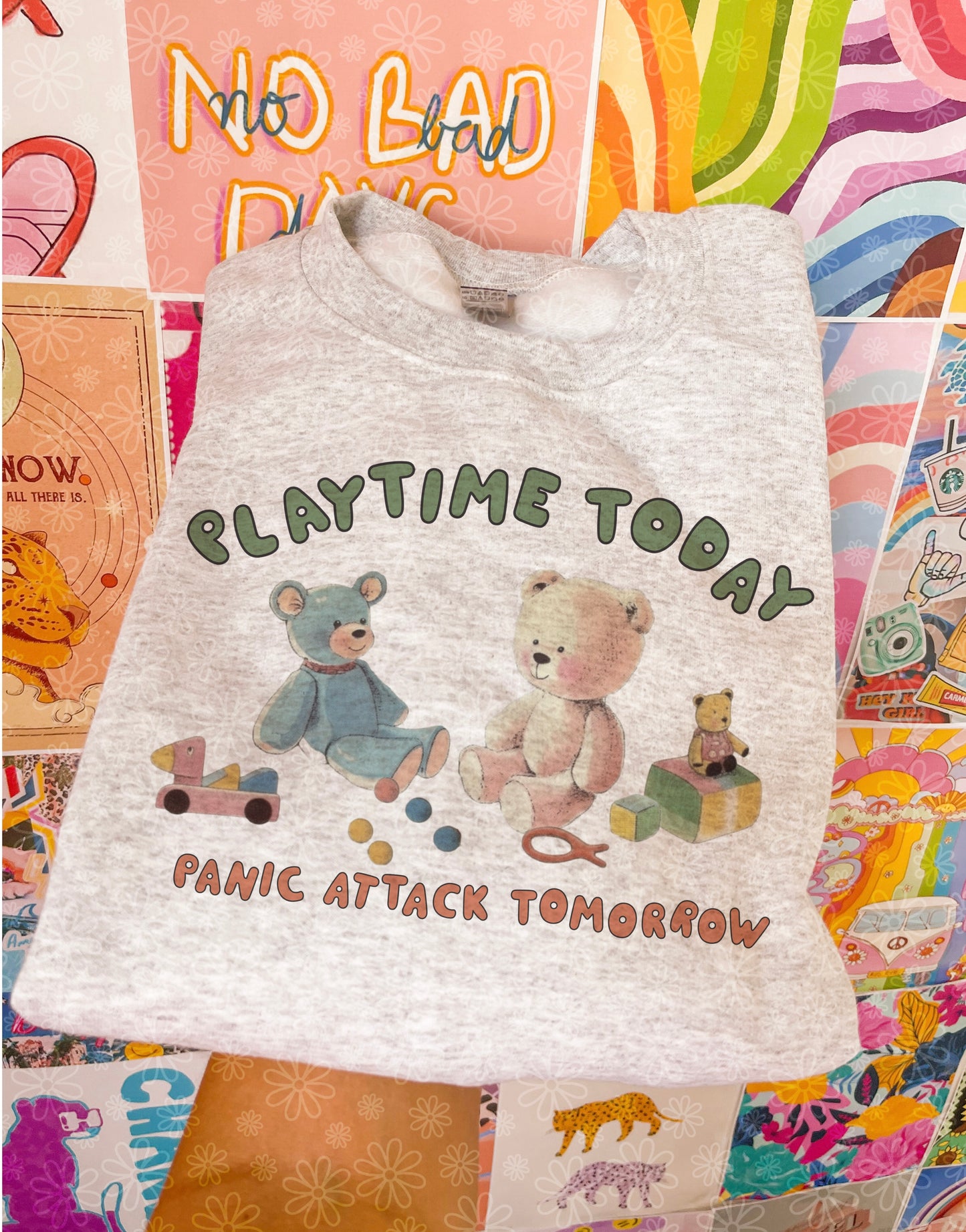 panic attack tomorrow crewneck // PRE-ORDER