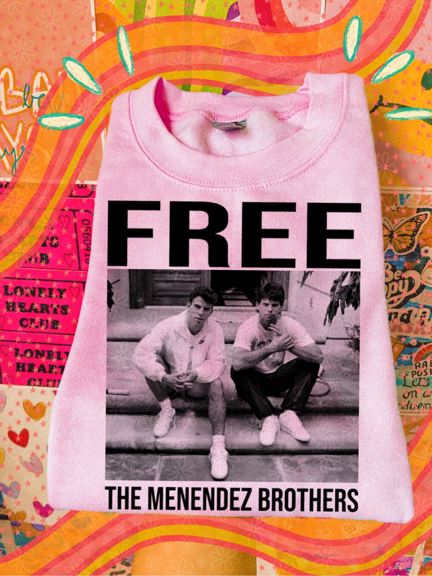 FREE THE BROTHERS crewneck // PRE-ORDER