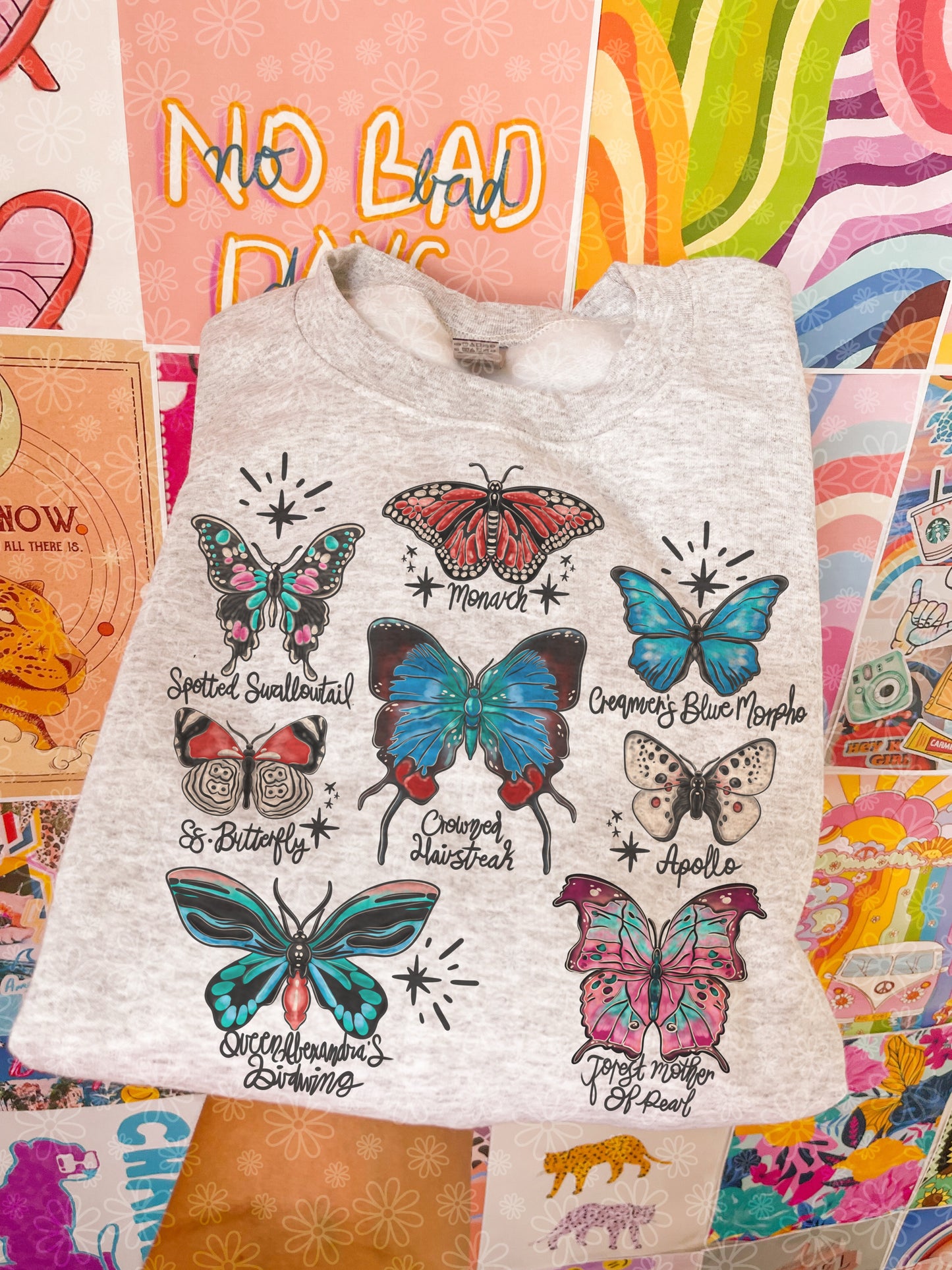 cutie butterflies crewneck // PRE-ORDER