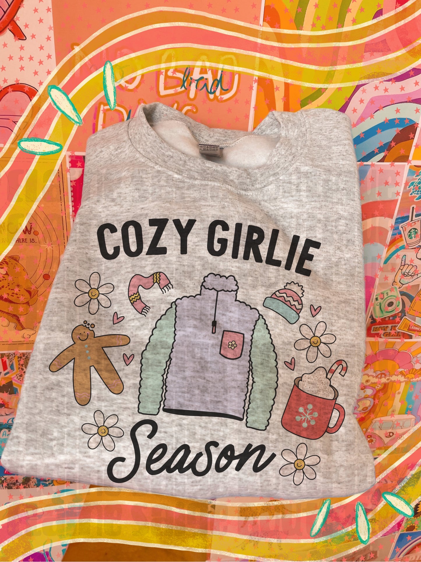 cozy girlie crewneck // PRE-ORDER