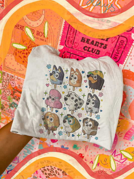 dog friend popsicle KIDS tee // PRE-ORDER