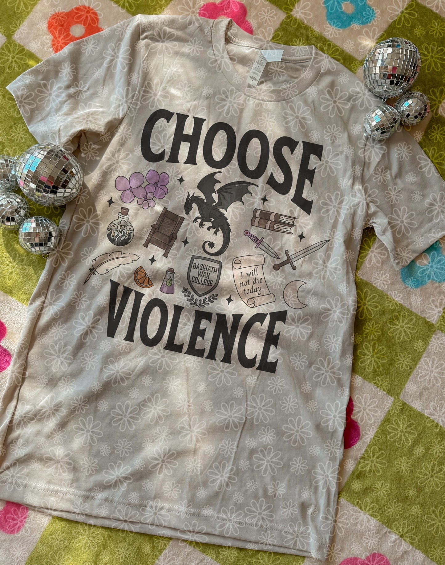 choose violence ADULT tee // PRE-ORDER