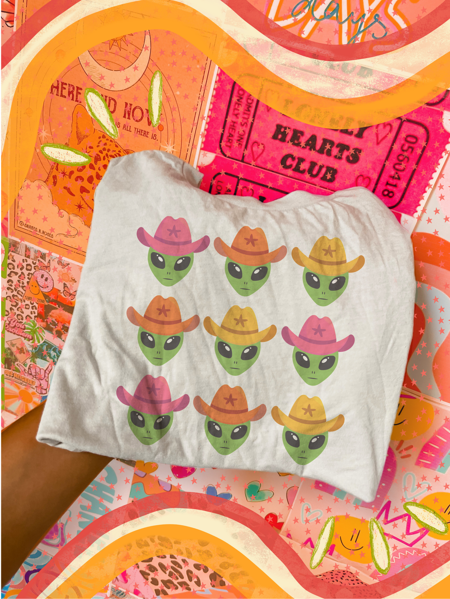 alien cowboy KIDS tee // PRE-ORDER