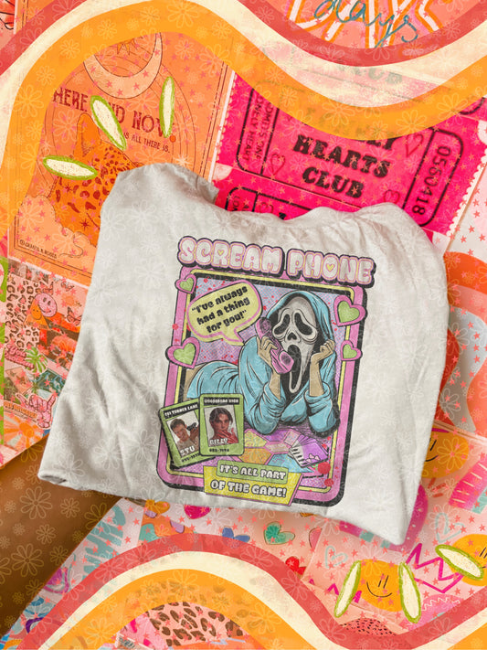 scream phone KIDS tee // PRE-ORDER