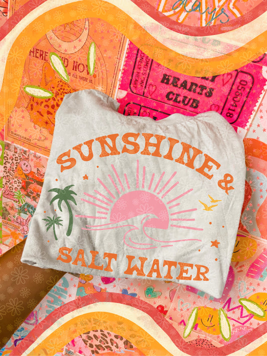 sunshine & salt water Toddler Tee