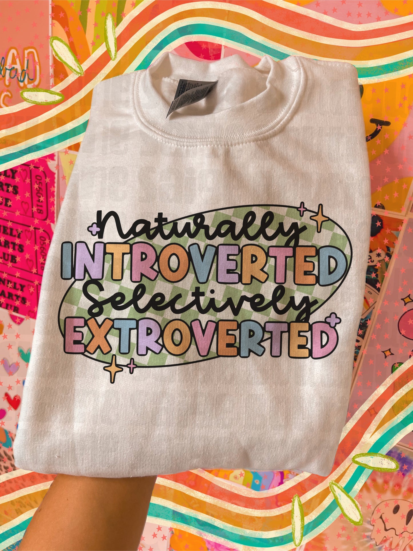 naturally introverted crewneck // PRE-ORDER