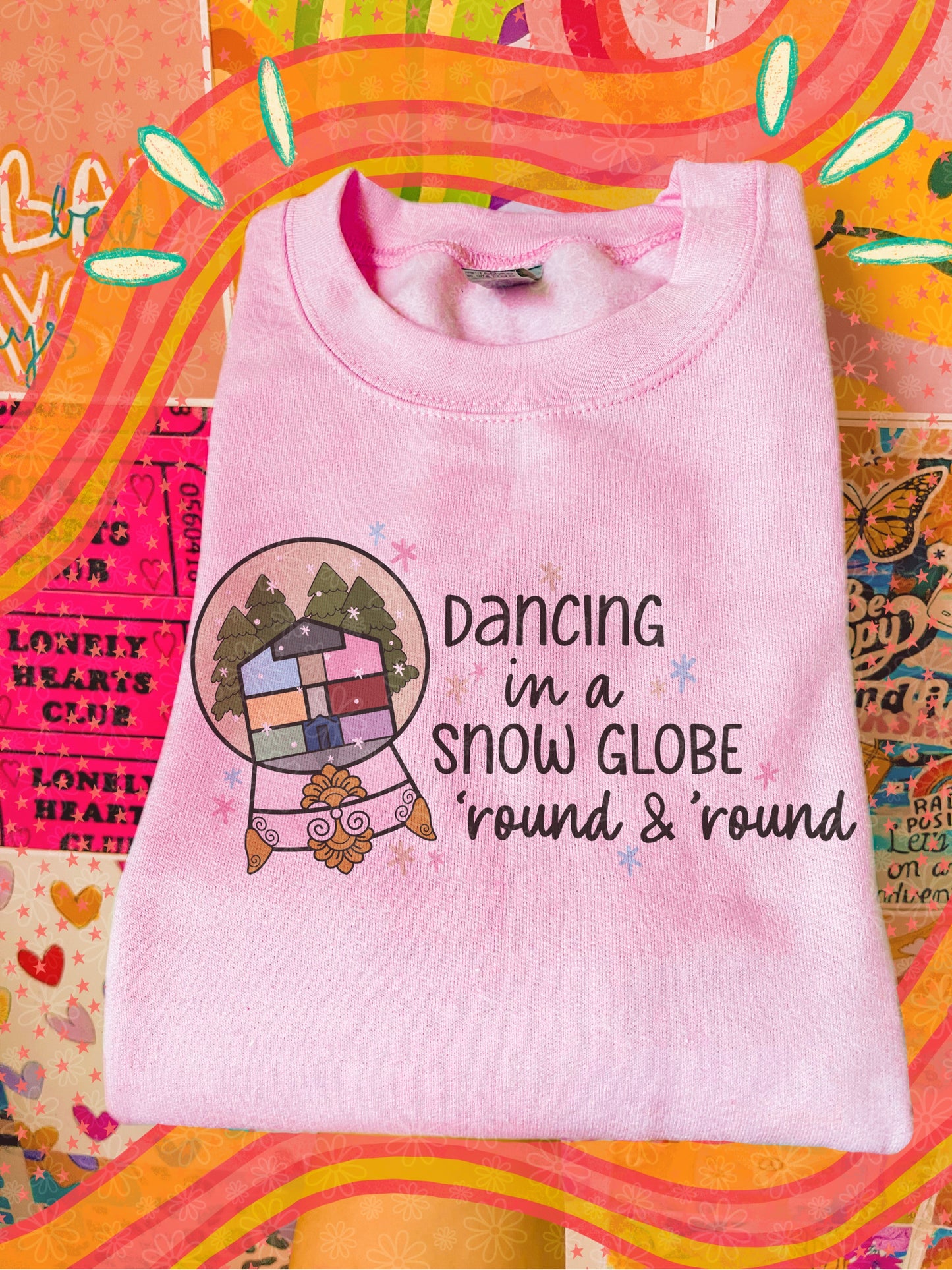 dancing in a snow globe crewneck // PRE-ORDER