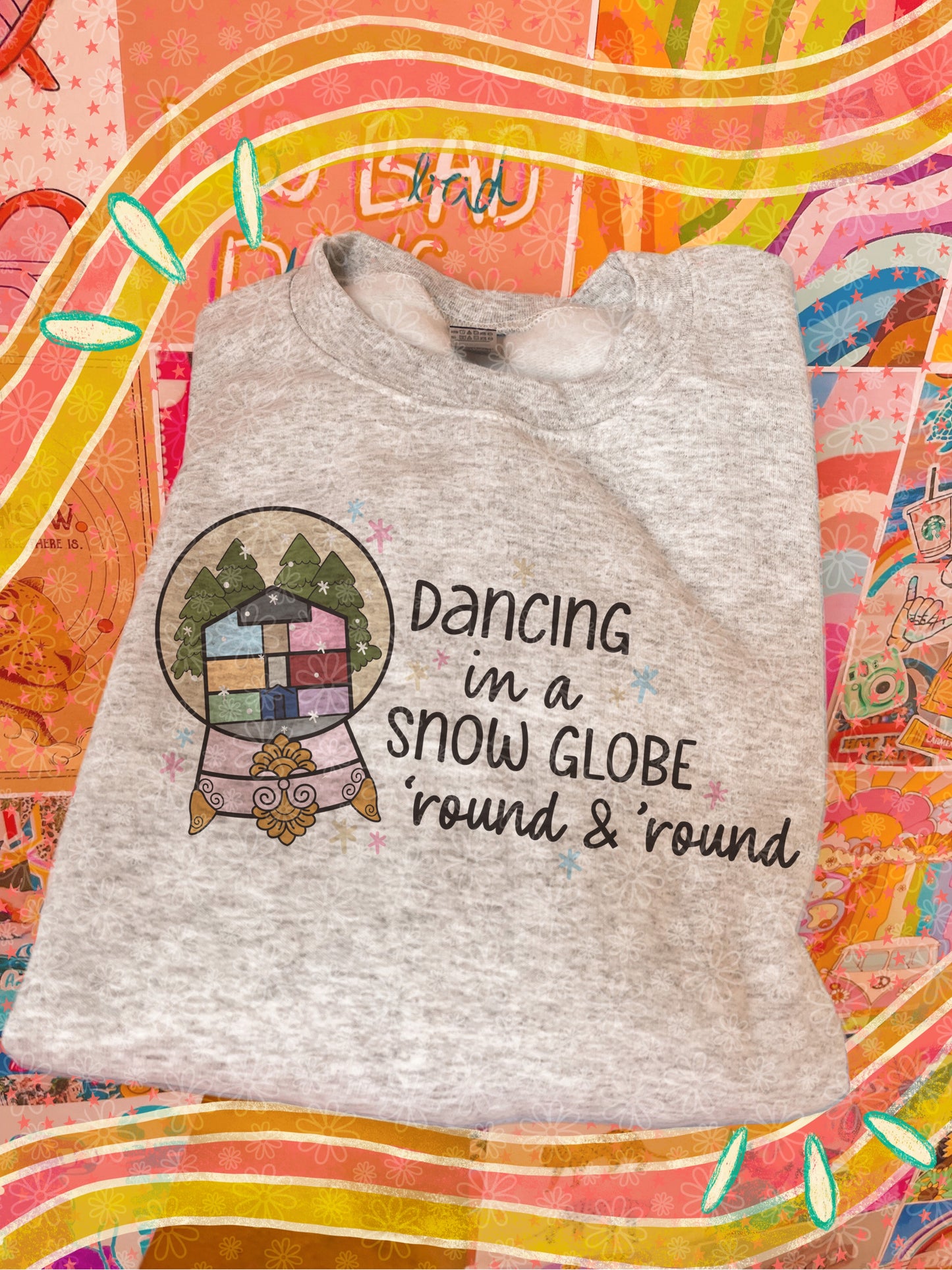 dancing in a snow globe crewneck // PRE-ORDER