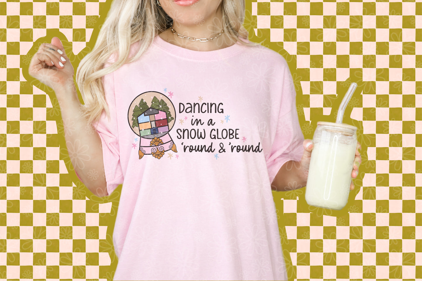 dancing in a snow globe ADULT tee // PRE-ORDER