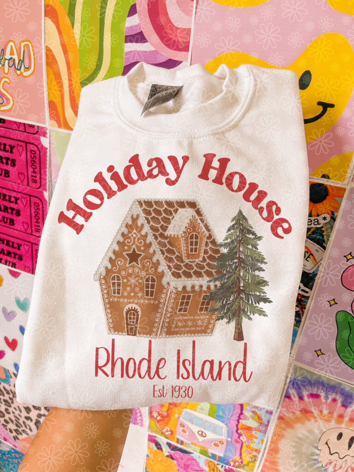 holiday house crewneck // PRE-ORDER