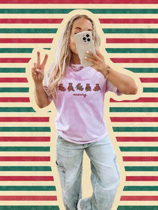 merry teddy ADULT tee // PRE-ORDER