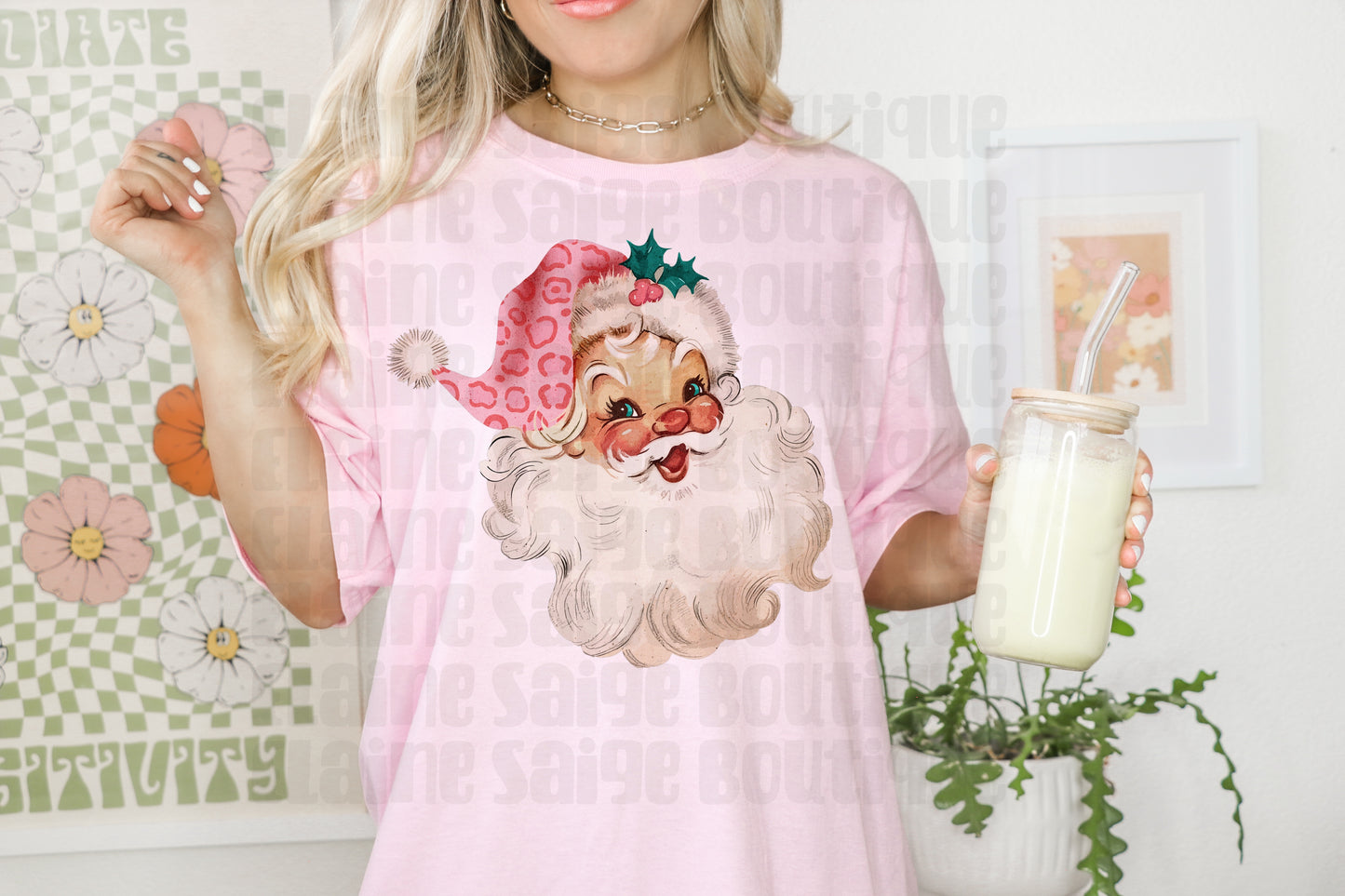 vintage santa ADULT tee // PRE-ORDER