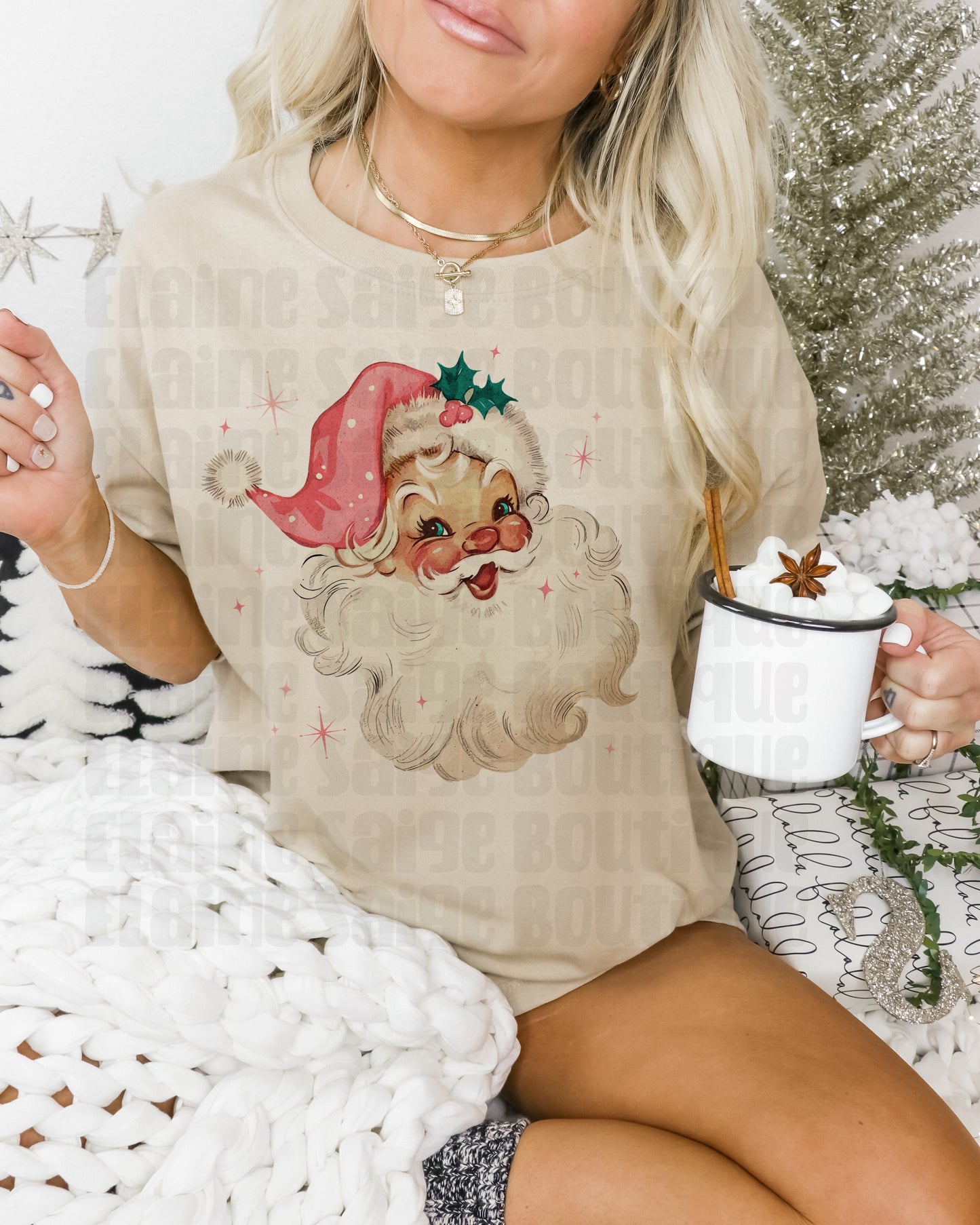 vintage santa ADULT tee // PRE-ORDER