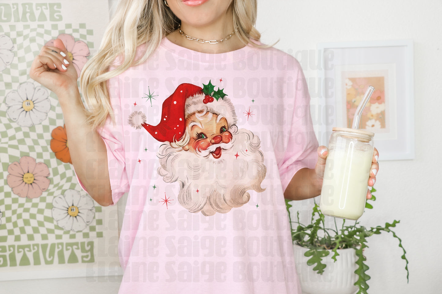 vintage santa ADULT tee // PRE-ORDER