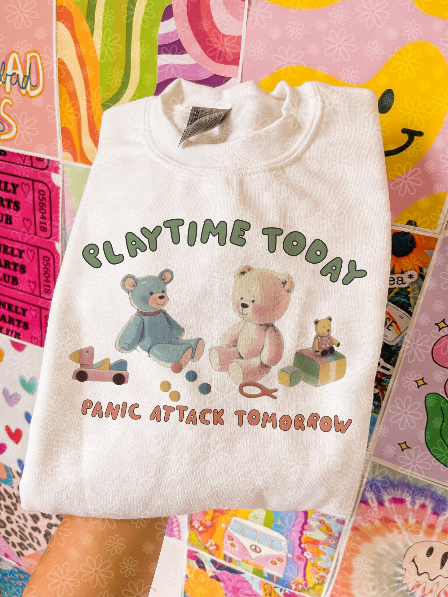 panic attack tomorrow crewneck // PRE-ORDER