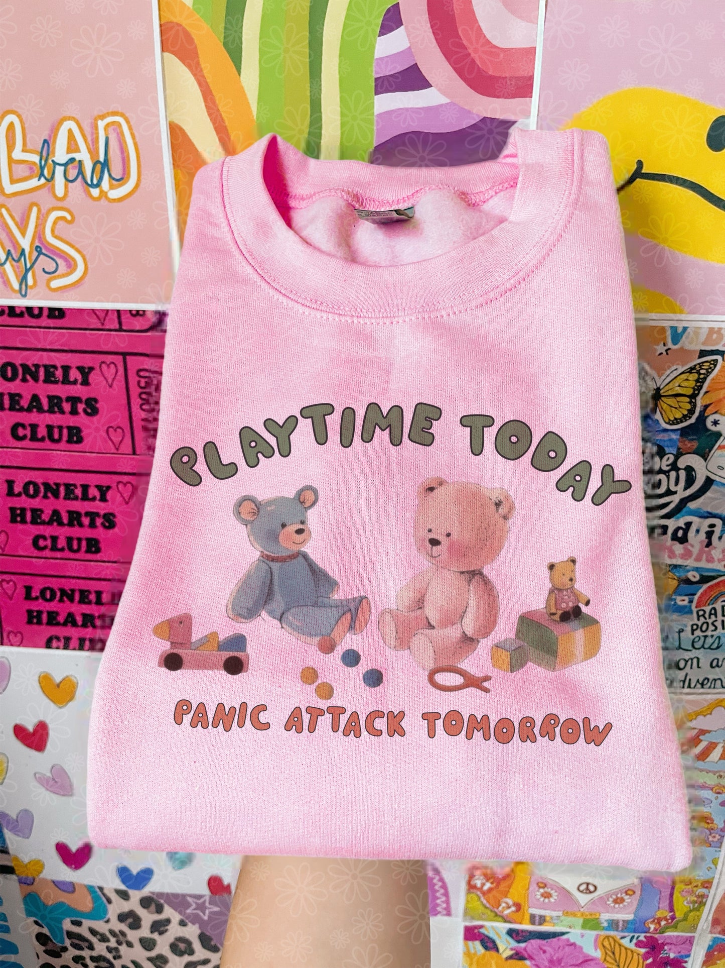 panic attack tomorrow crewneck // PRE-ORDER