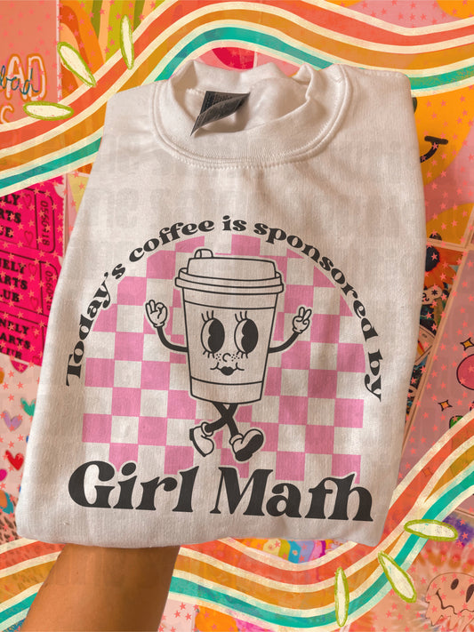 girl math crewneck // PRE-ORDER