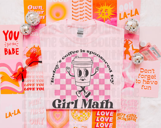 girl math ADULT tee // PRE-ORDER