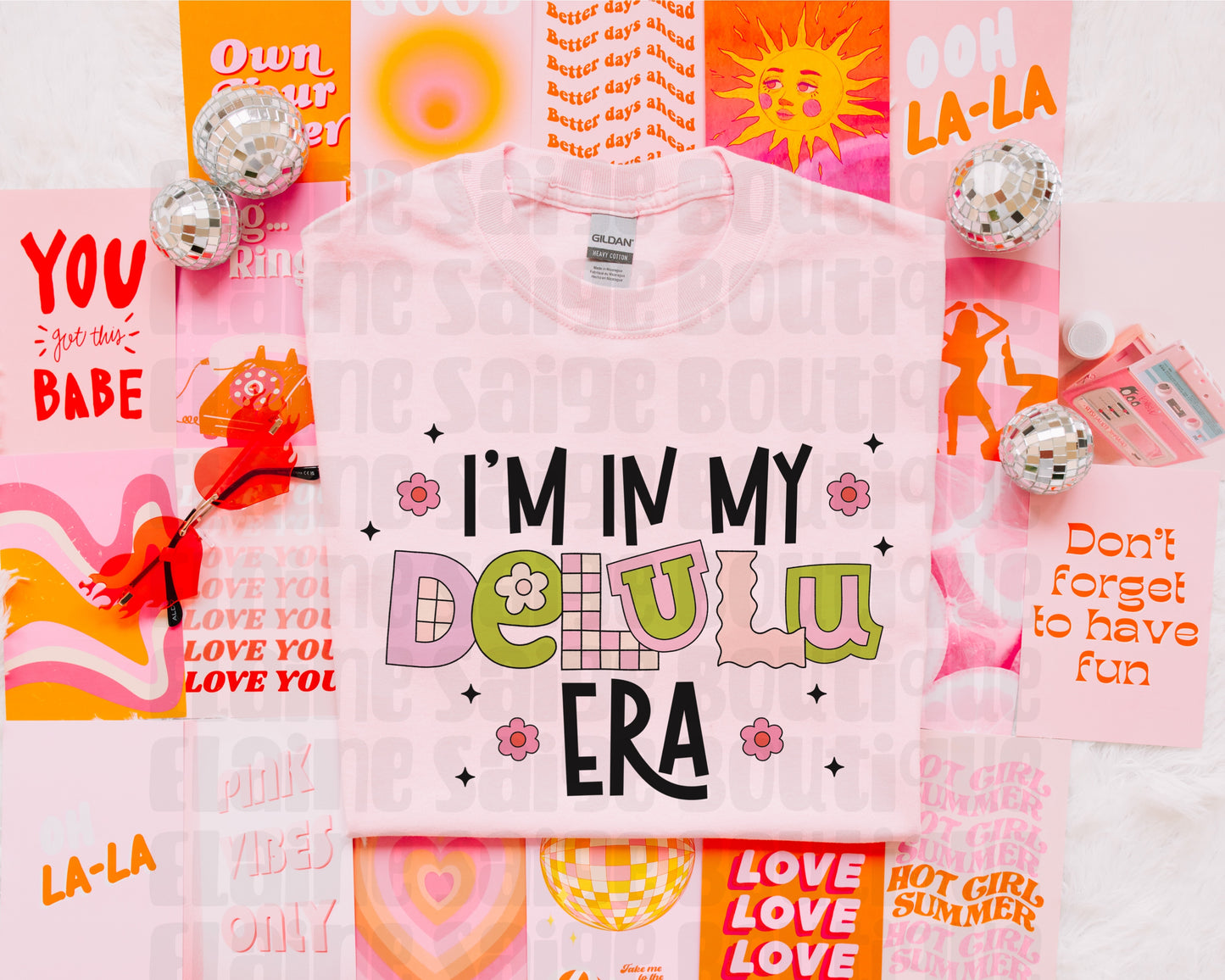 delulu era ADULT tee // PRE-ORDER