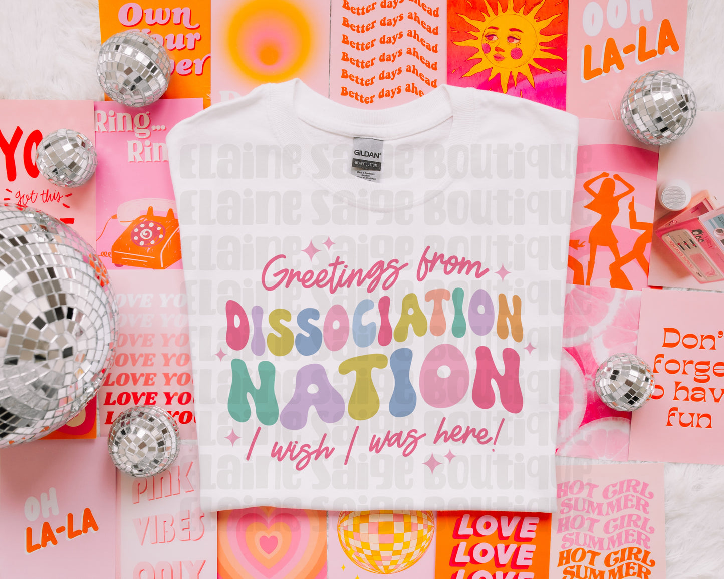 dissociation nation ADULT tee // PRE-ORDER