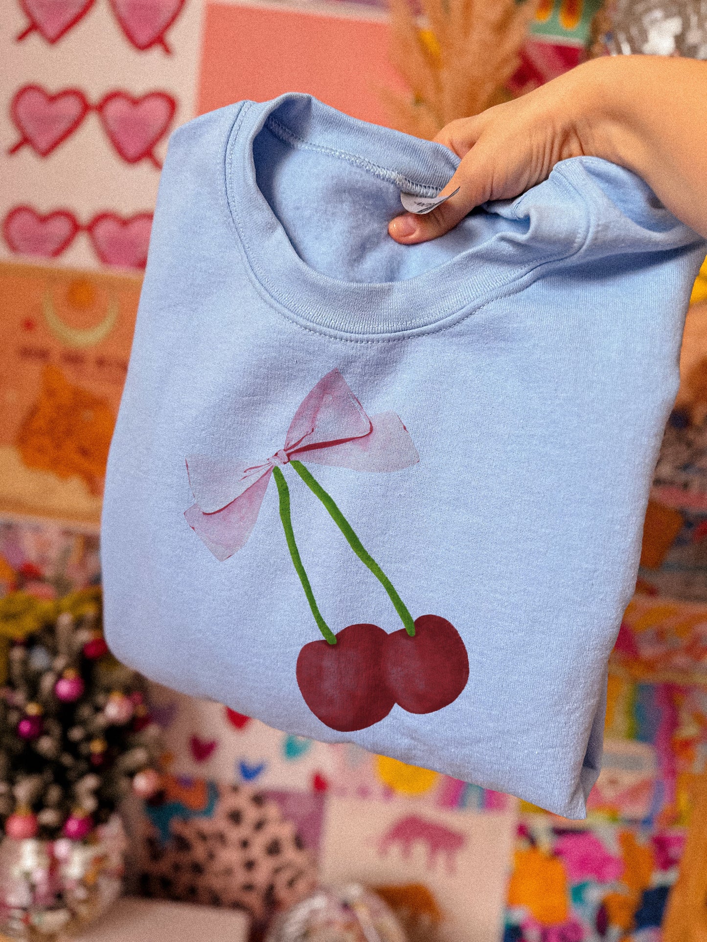 cutesy cherries crewneck // PRE-ORDER