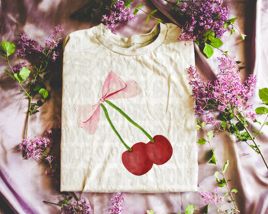 cutesy cherries ADULT tee // PRE-ORDER