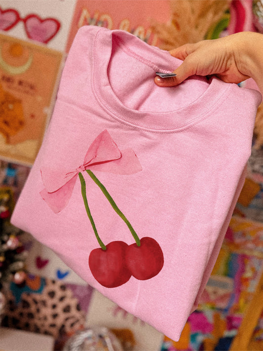 cutesy cherries crewneck // PRE-ORDER