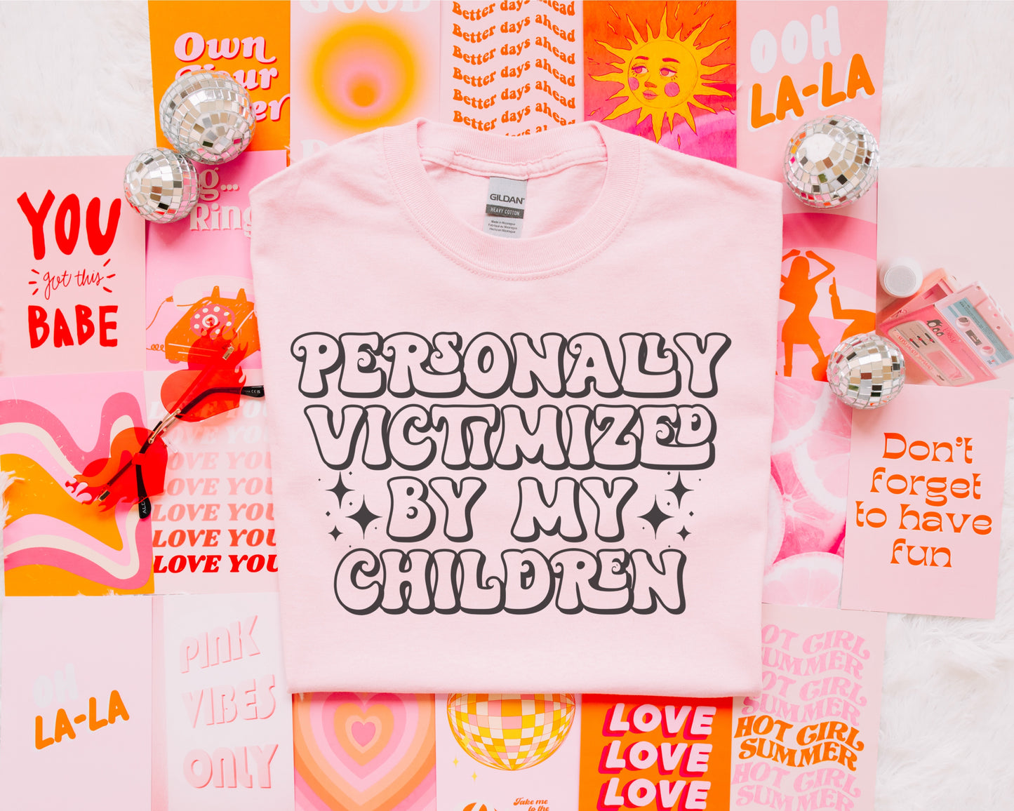 victimized by my children ADULT tee // PRE-ORDER