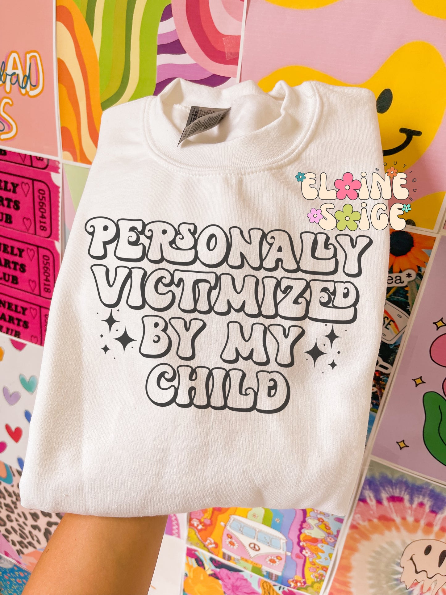 victimized by my child crewneck // PRE-ORDER