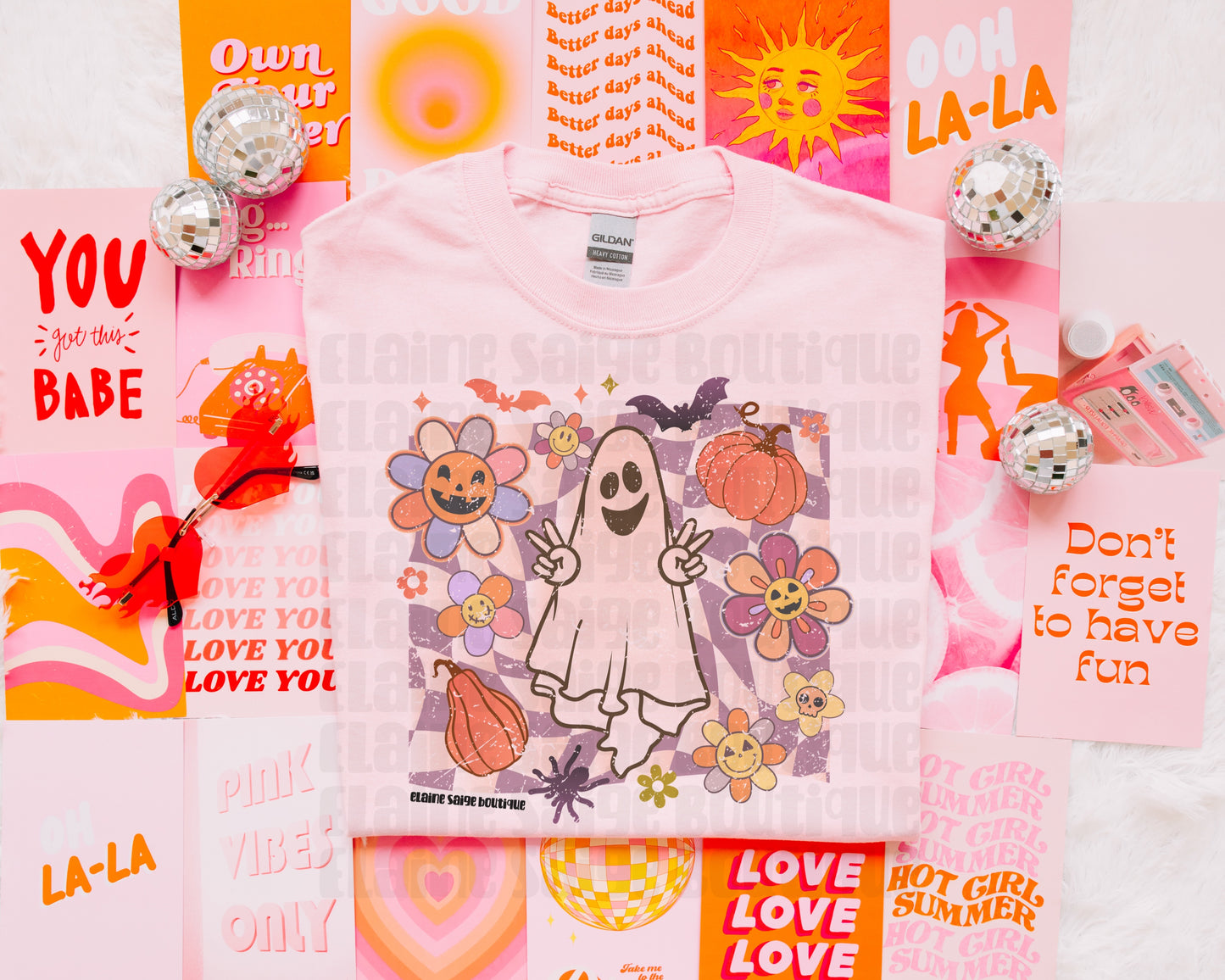 spooky ghost ADULT tee // PRE-ORDER