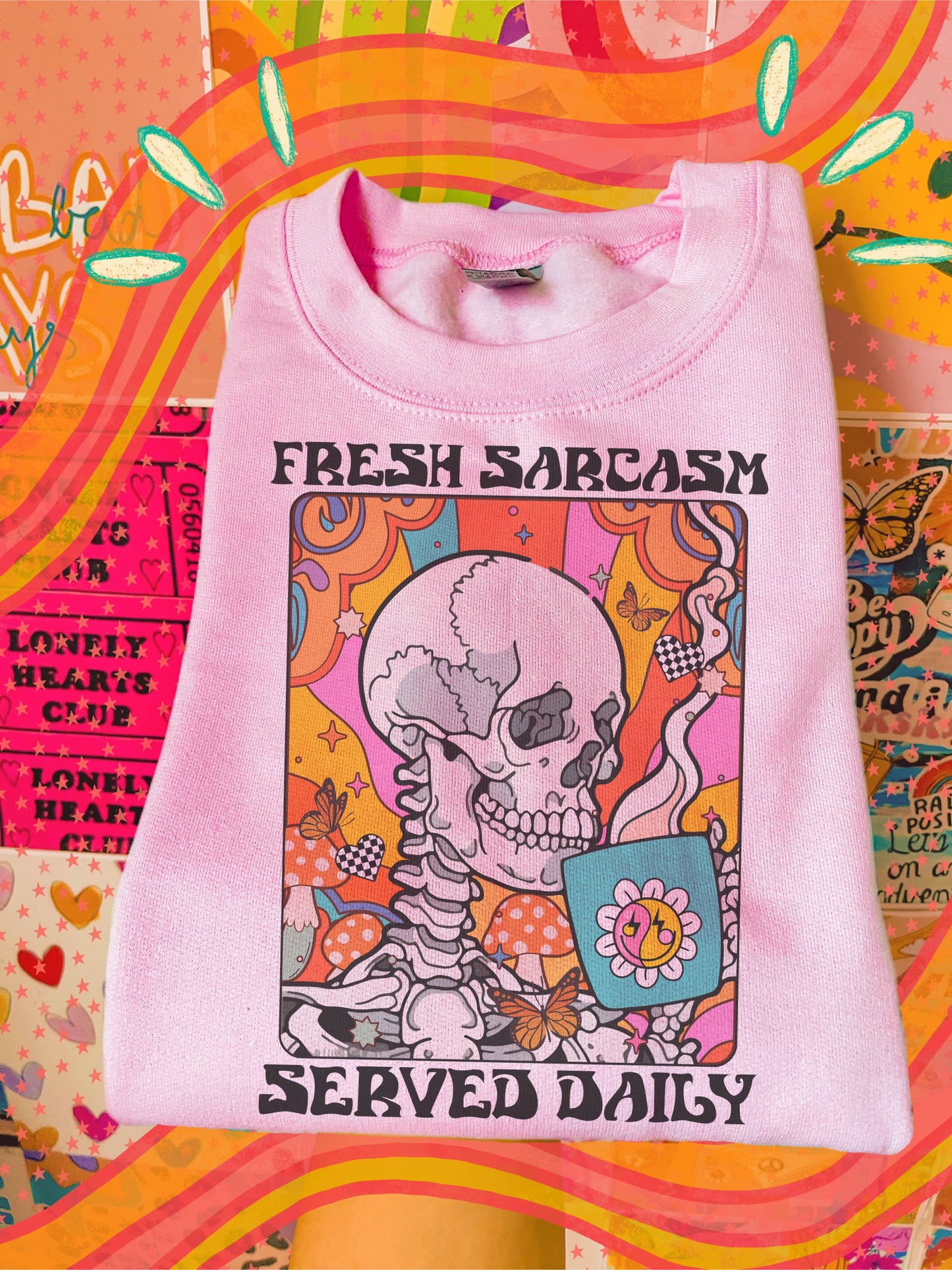 fresh sarcasm crewneck // PRE-ORDER