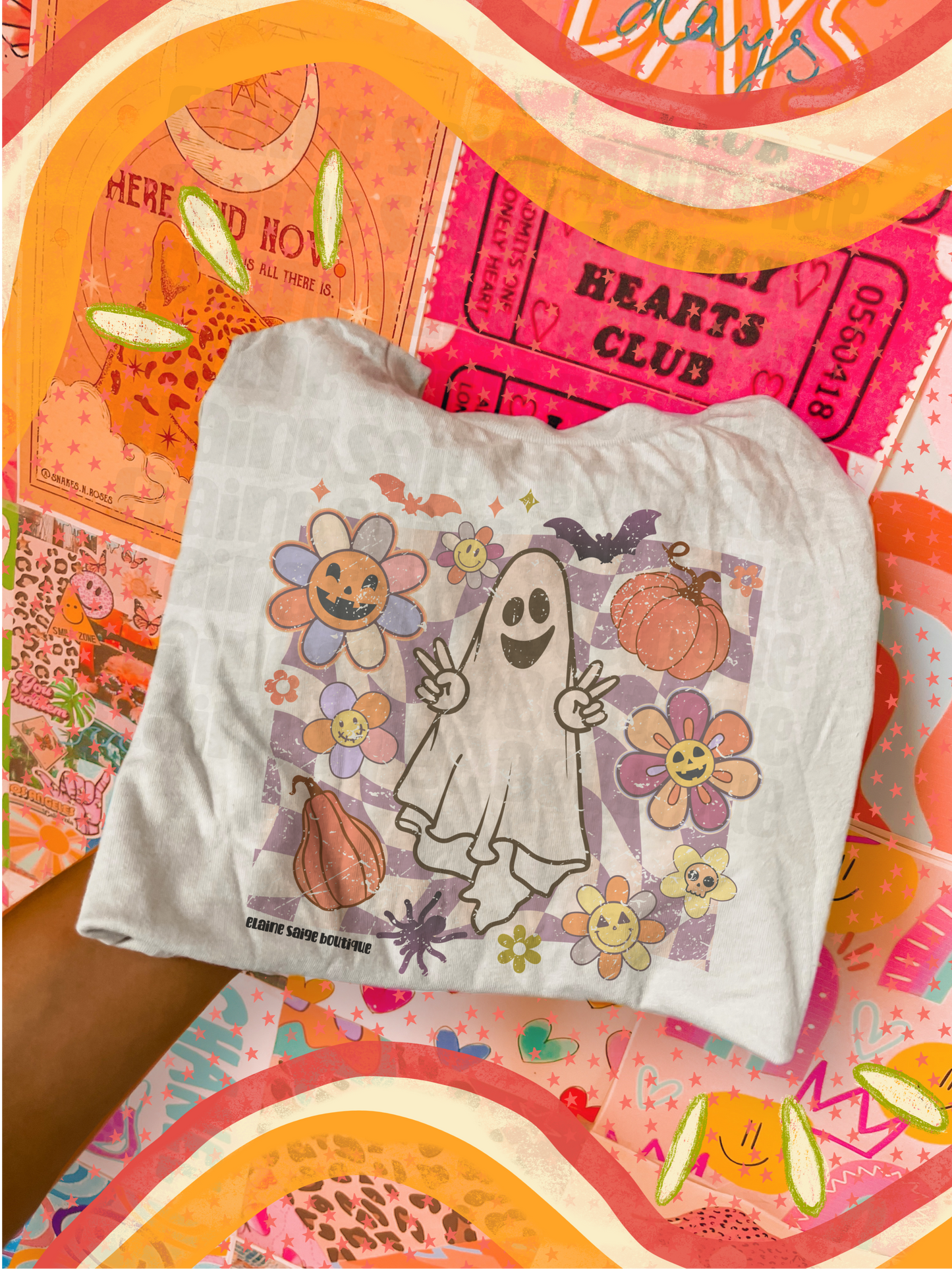 spooky ghost KIDS tee // PRE-ORDER