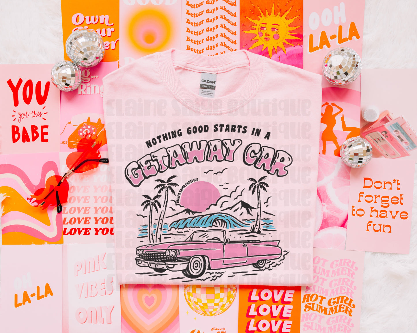 getaway car ADULT tee // PRE-ORDER