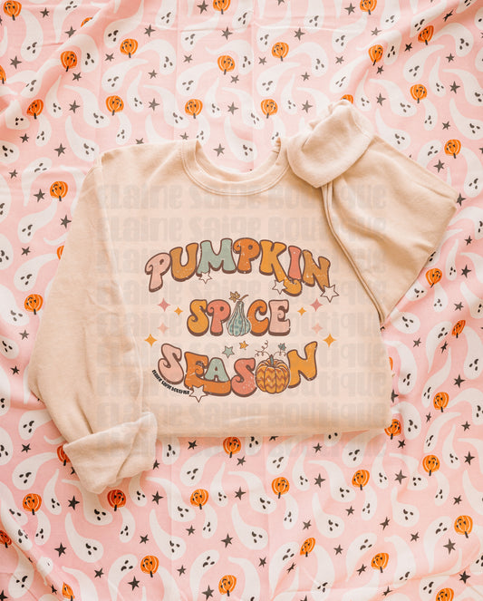 pumpkin spice season crewneck // PRE-ORDER