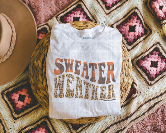 sweater weather ADULT tee // PRE-ORDER