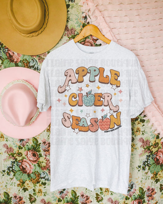 apple cider season ADULT tee // PRE-ORDER