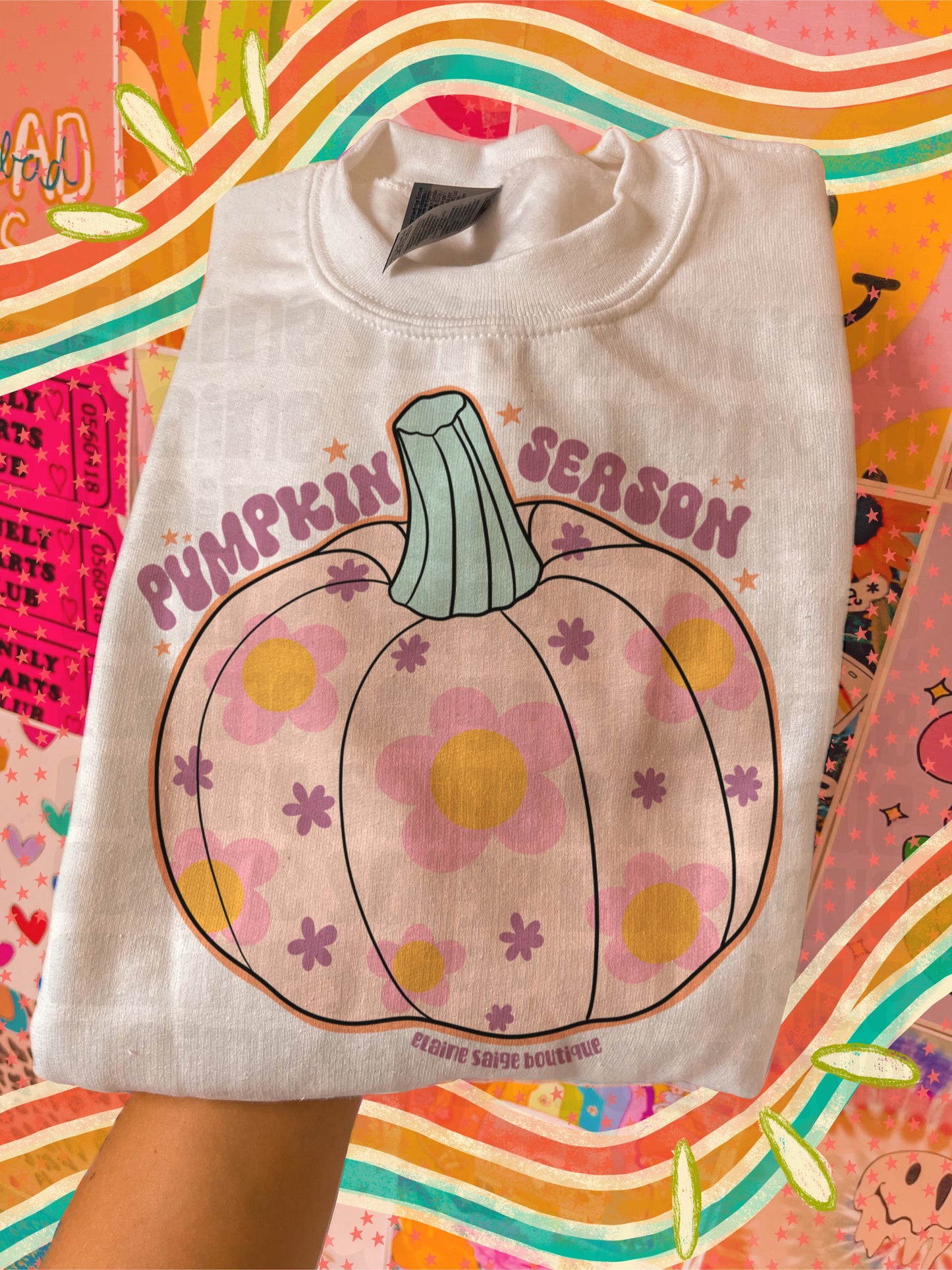 pumpkin season crewneck // PRE-ORDER