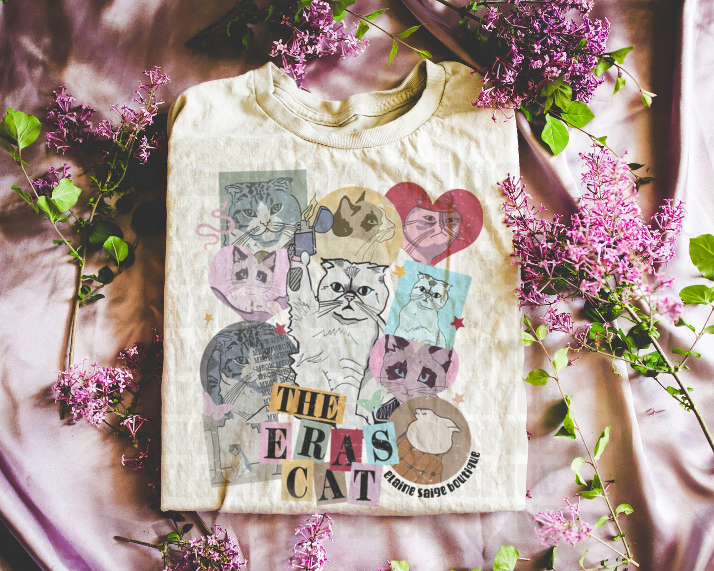 the eras cat ADULT tee // PRE-ORDER