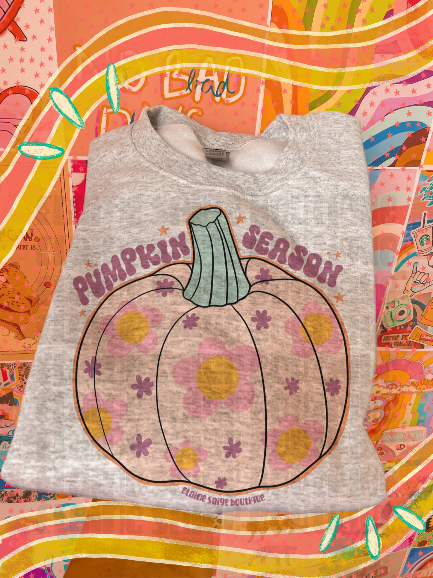 pumpkin season crewneck // PRE-ORDER