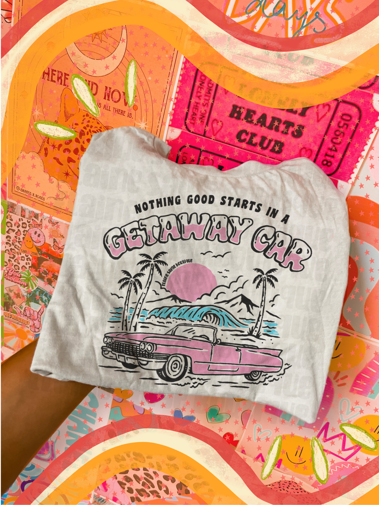 getaway car KIDS tee // PRE-ORDER