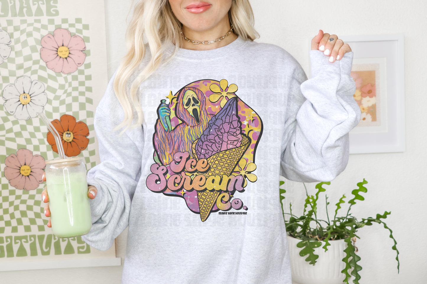 ice scream co. crewneck // PRE-ORDER