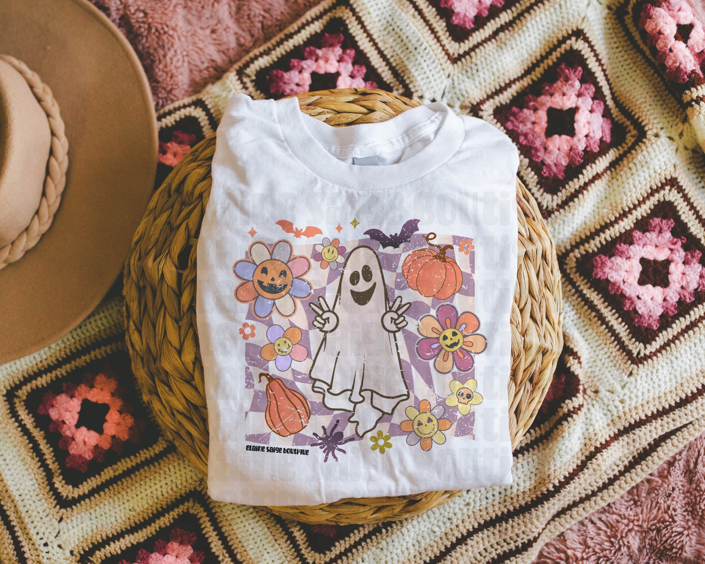 spooky ghost ADULT tee // PRE-ORDER