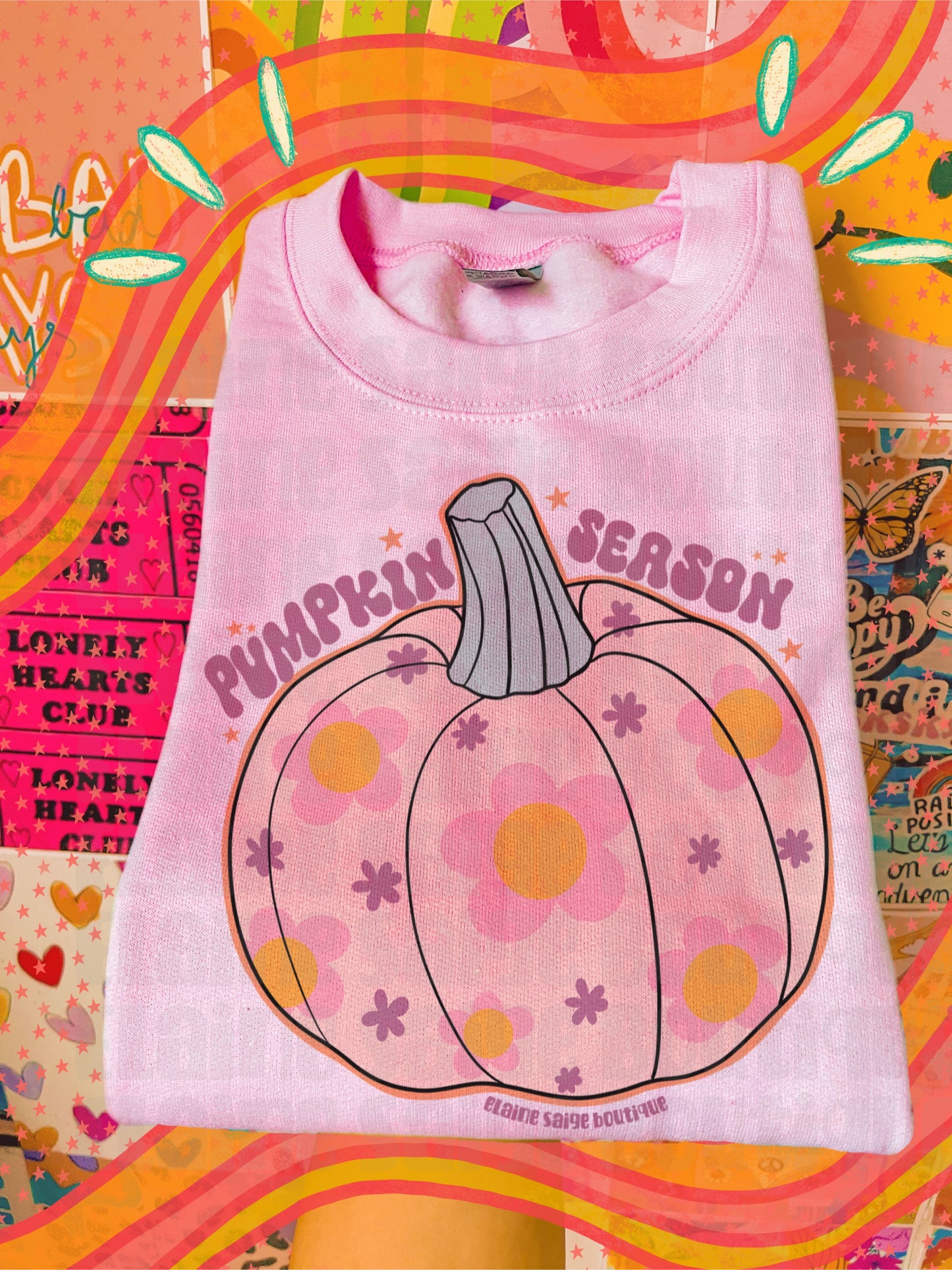 pumpkin season crewneck // PRE-ORDER