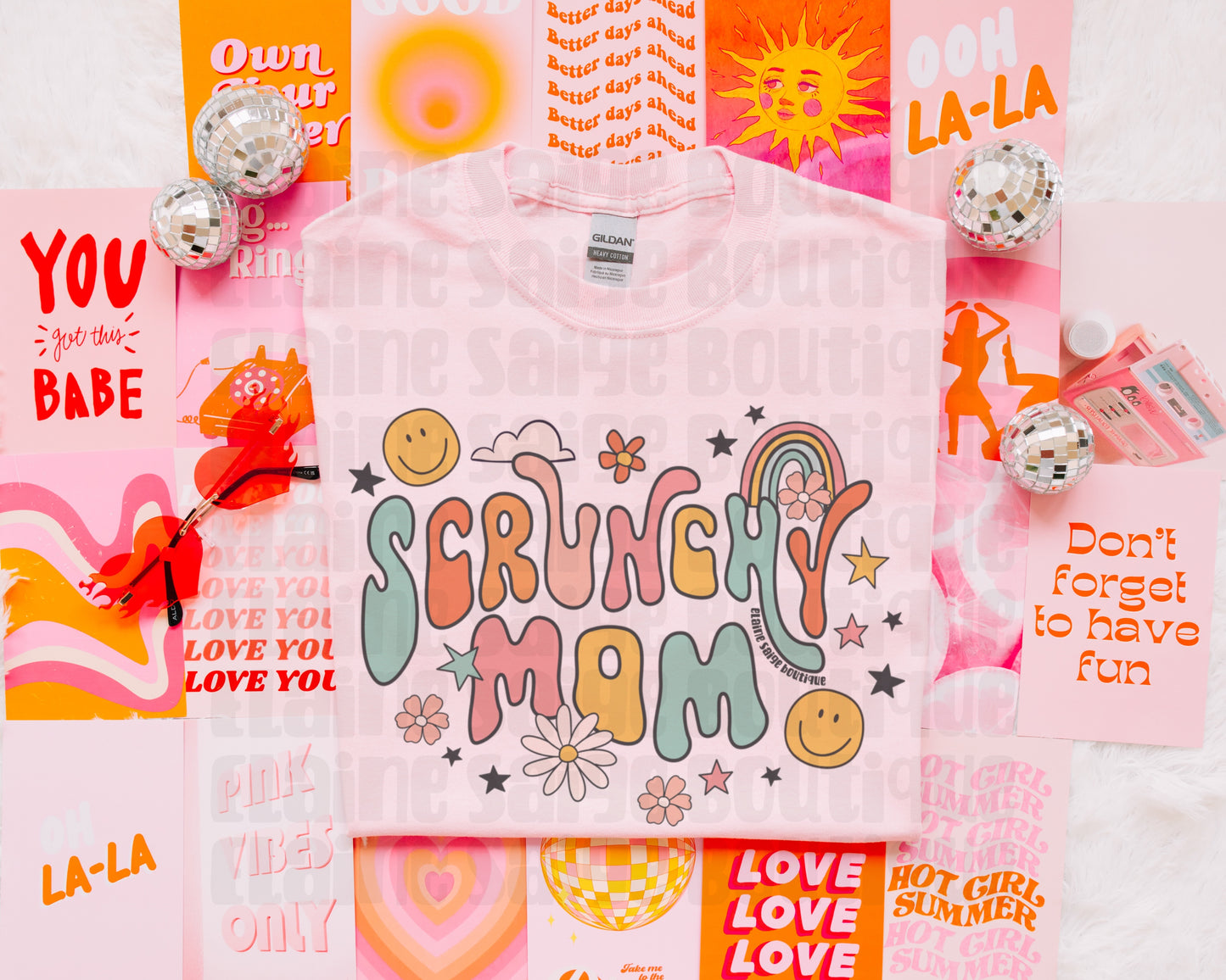 scrunchy mom ADULT tee // PRE-ORDER